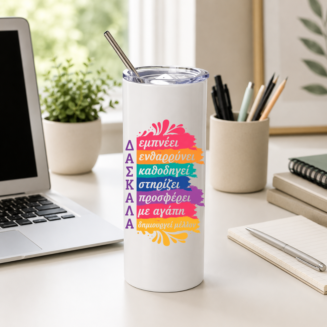 Προσωποποιημένο Tumbler Δασκάλας