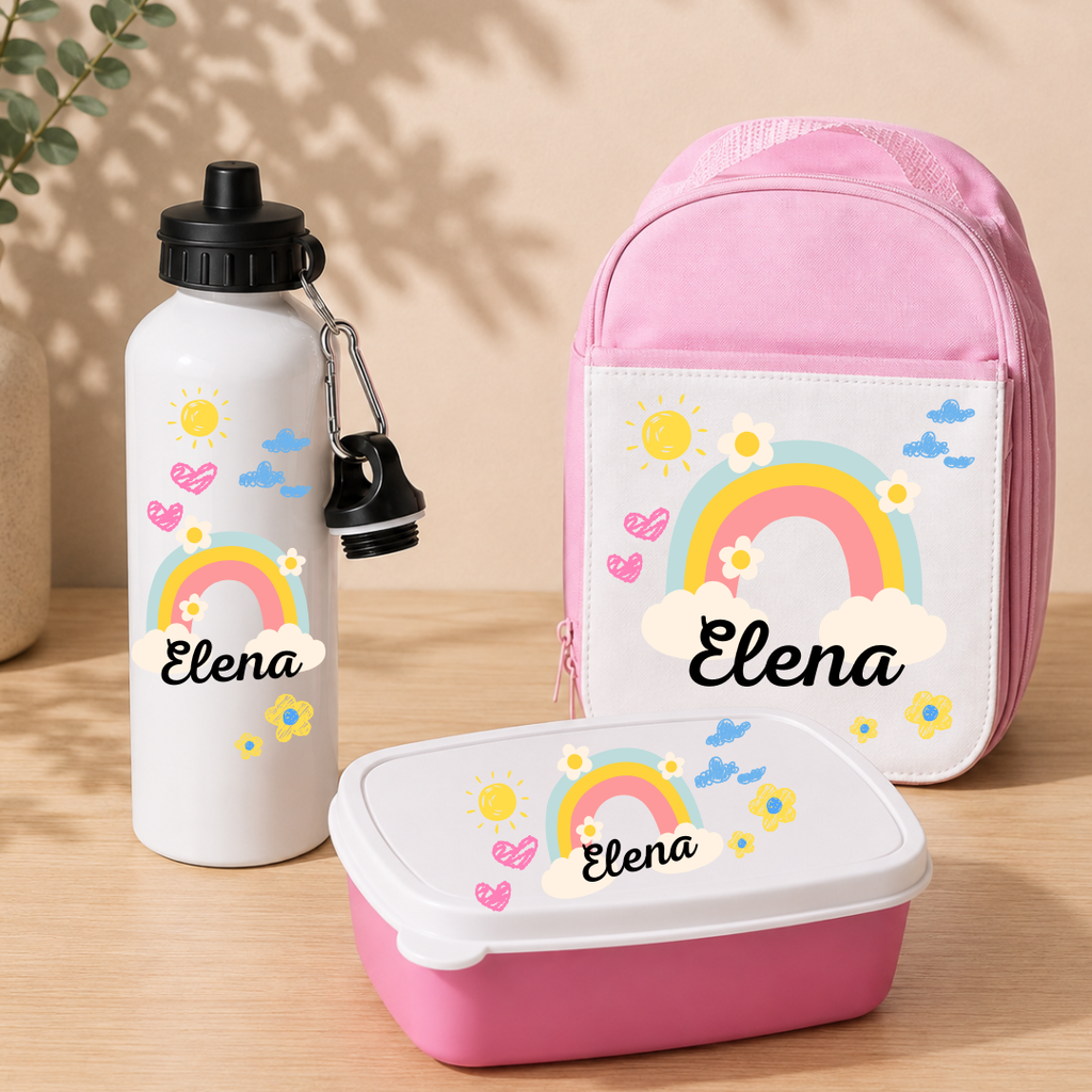 Back to School Set 3- Τσαντούλα+Παγουρίνο+Lunch Box
