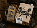 Gift Set για τον Μπαμπά – Ποτήρι Μπύρας, Ποδιά & Μπρελόκ